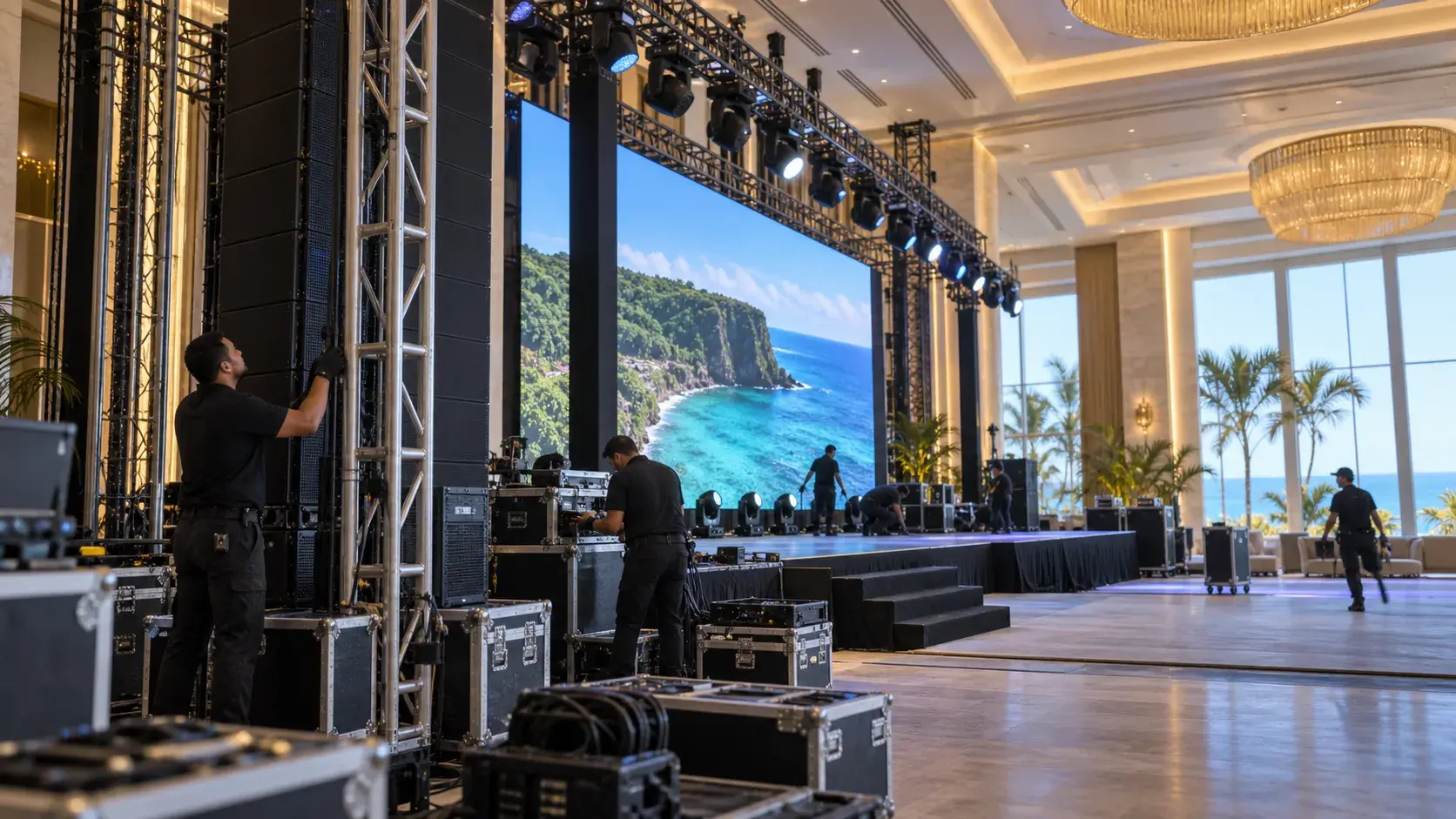 Event Production — conceptual imagery
